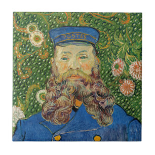 Vincent Van Gogh - Postman Joseph Roulin Tile