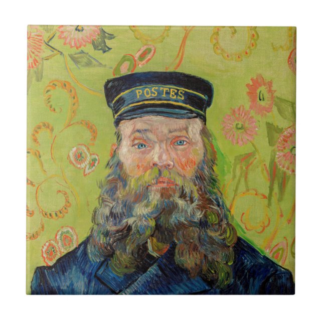 Vincent Van Gogh - Postman Joseph Roulin Tile (Front)