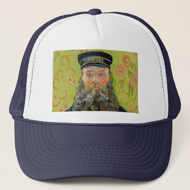 Vincent Van Gogh - Postman Joseph Roulin Trucker Hat (Front)