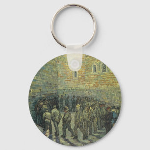 Vincent van Gogh - Prisoners Exercising Keychain