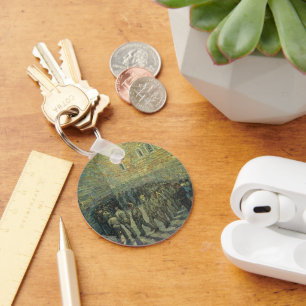 Vincent van Gogh - Prisoners Exercising Keychain