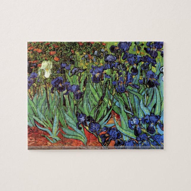 Vincent van Gogh - puzzle d'iris (Horizontal)