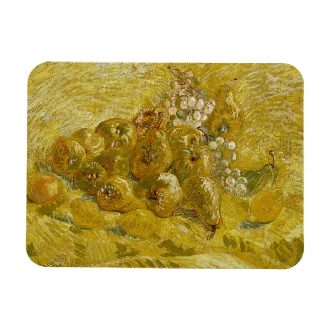 Vincent van Gogh - Quinces, Lemons, Pears Magnet (Horizontal)