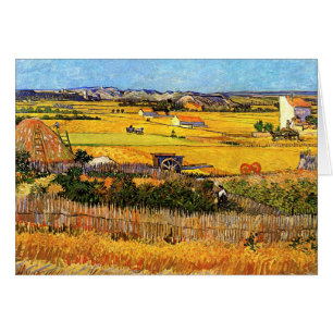 Vincent Van Gogh - Récolte à La Crau Fine Art