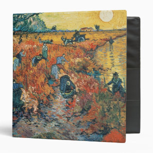 Vincent van Gogh Red Vineyards at Arles, 1888 Binder