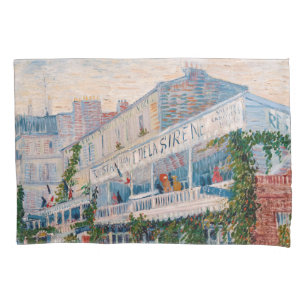 Vincent van Gogh - Restaurant de la Sirene Pillowcase