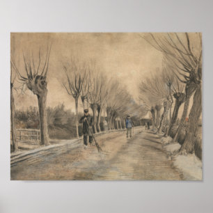 Vincent van Gogh - Road in Etten Poster