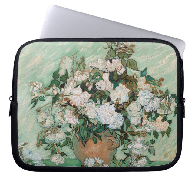 Vincent van Gogh | Roses, 1890 Laptop Sleeve (Front)