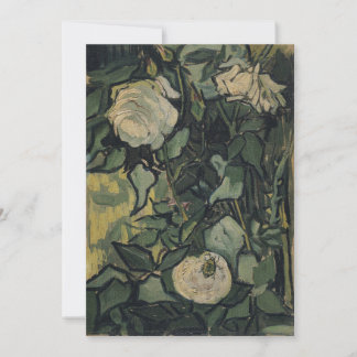 Vincent van Gogh - Roses and Beetle Invitation