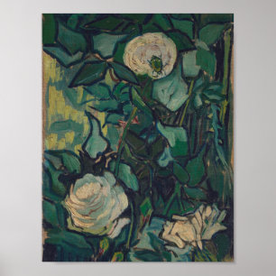Vincent Van Gogh - Roses and Beetle Poster