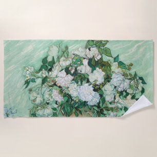 Vincent van Gogh - Roses Beach Towel