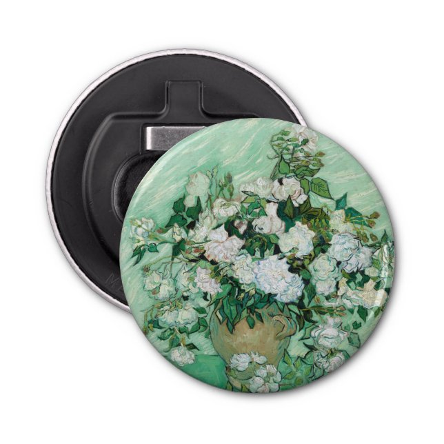 Vincent van Gogh - Roses Bottle Opener (Front)
