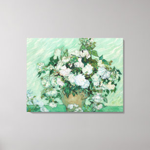 Vincent van Gogh - Roses Canvas Print