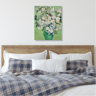 Vincent van Gogh Roses Canvas Print