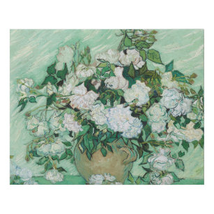 Vincent van Gogh - Roses Faux Canvas Print