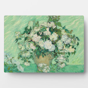 Vincent van Gogh Roses Impressionist Plaque