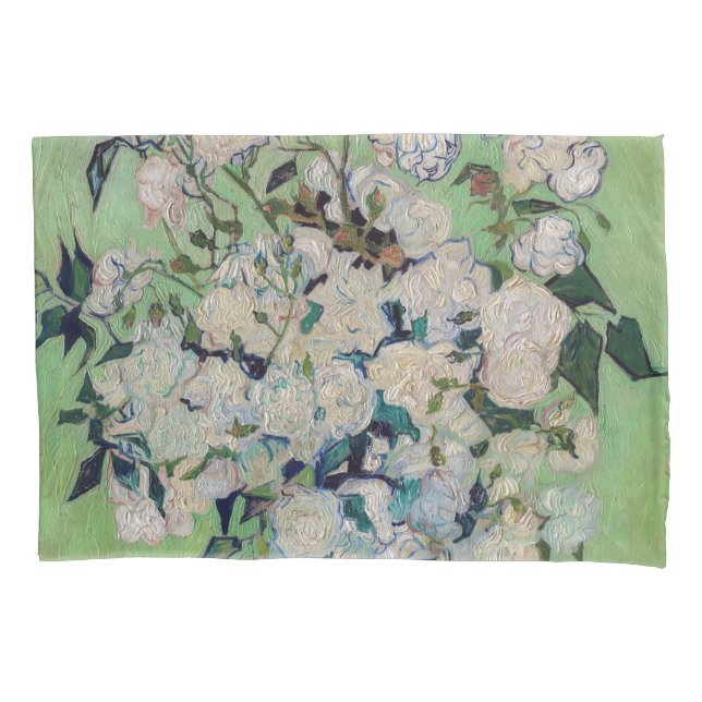 Vincent van Gogh - Roses Pillowcase (Front)
