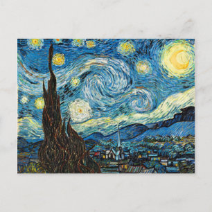 Vincent Van Gogh’s Starry Night Postcard