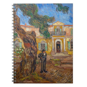 Vincent Van Gogh - Saint-Paul Asylum in Saint-Remy Notebook