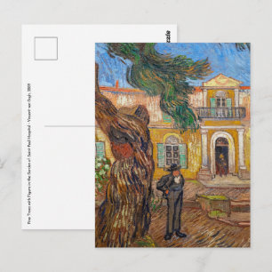 Vincent Van Gogh - Saint-Paul Asylum in Saint-Remy Postcard