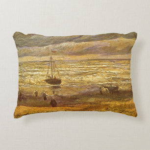 Vincent van Gogh - Sea at Scheveningen Decorative Pillow