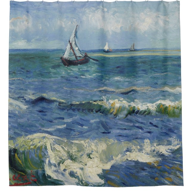 Vincent Van Gogh - Seascape at Saintes-Maries (Front)