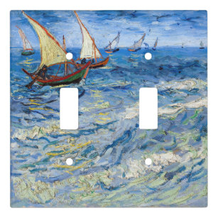 Vincent van Gogh - Seascape at Saintes-Maries Light Switch Cover