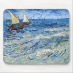 Vincent van Gogh - Seascape at Saintes-Maries Mouse Pad<br><div class="desc">Seascape at Saintes-Maries - Vincent van Gogh,  Oil on Canvas,  1888</div>