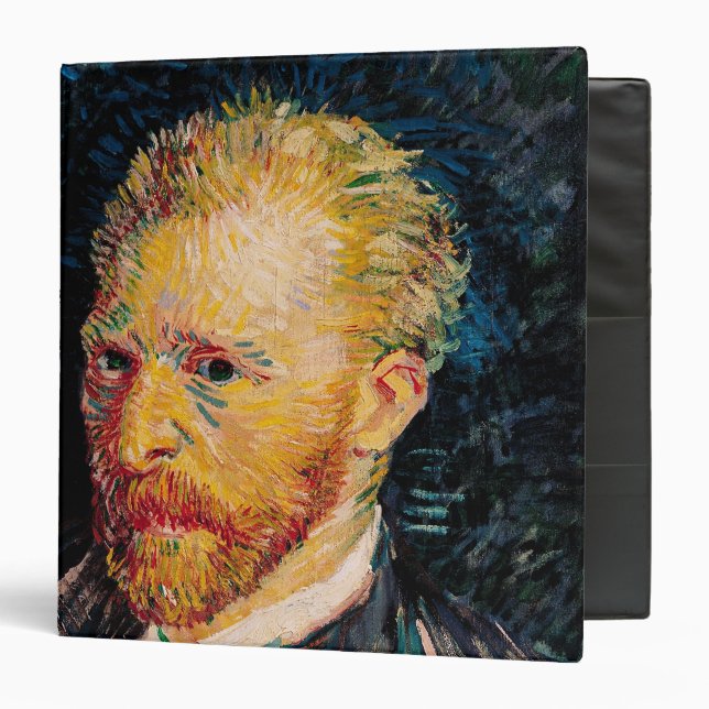 Vincent van Gogh | Self Portrait, 1887 Binder (Front/Inside)
