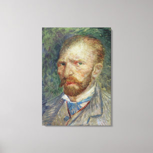 Vincent van Gogh   Self Portrait, 1887 Canvas Print