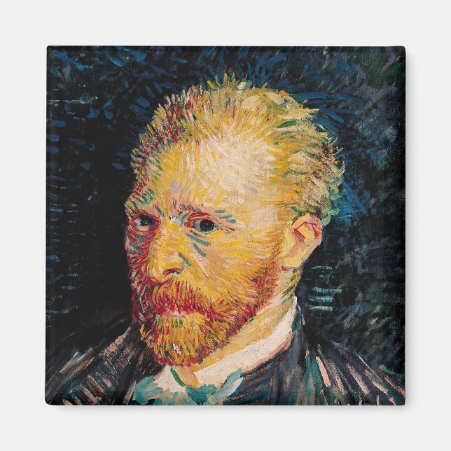 Vincent van Gogh | Self Portrait, 1887 Magnet (Front)