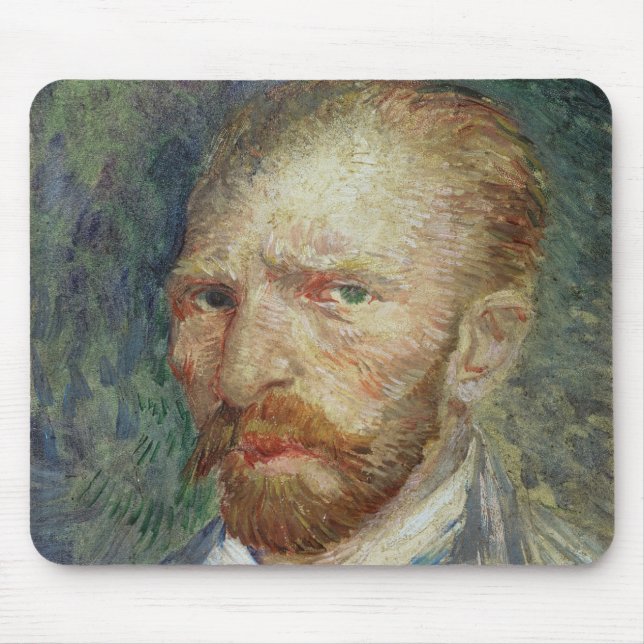 Vincent van Gogh | Self Portrait, 1887 Mouse Pad (Front)