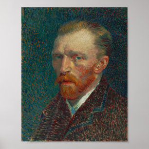 Vincent van Gogh Self Portrait - 1887 Poster