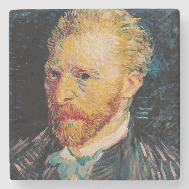 Vincent van Gogh | Self Portrait, 1887 Stone Coaster (Front)
