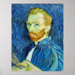 Vincent van Gogh: Self Portrait (August 1889) Poster