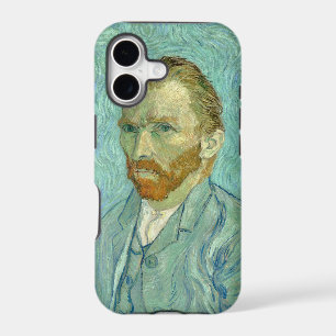 Vincent Van Gogh Self Portrait Blue Background