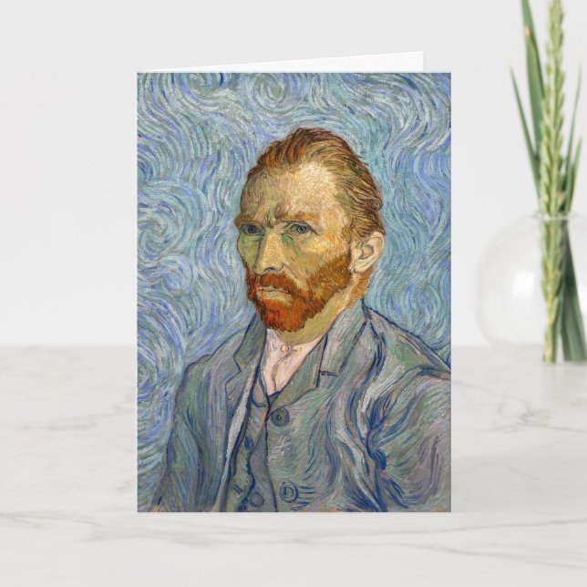 Vincent Van Gogh - Self-Portrait Card (Front)