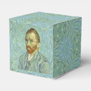 Vincent Van Gogh Self Portrait Fine Art Painting Favor Box