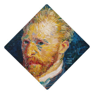 Vincent Van Gogh - Self-Portrait Graduation Cap Topper