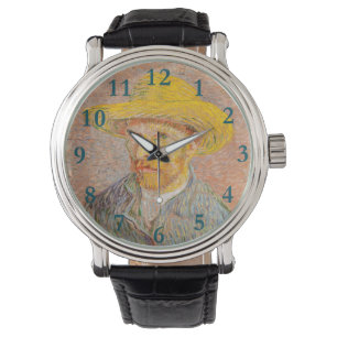 Vincent Van Gogh Self Portrait impressionist paint Watch