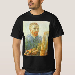 Vincent van Gogh - Self Portrait in Front of Easel T-Shirt