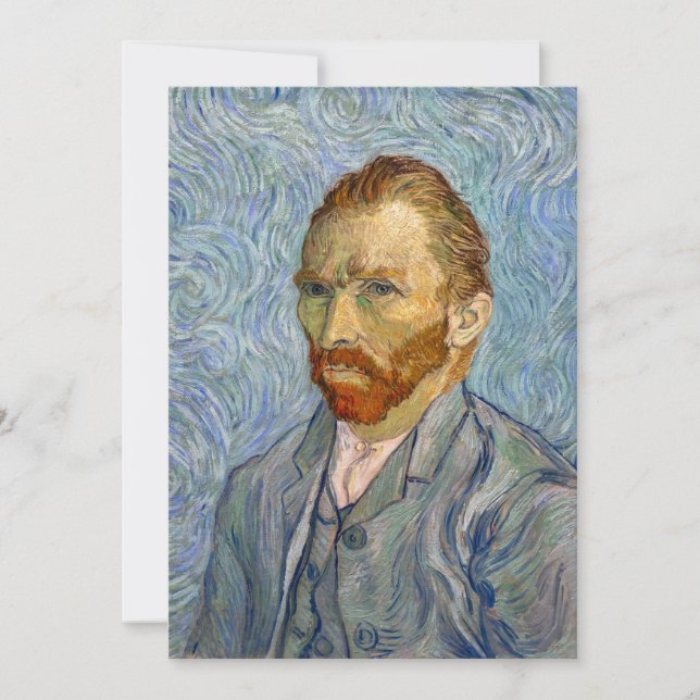 Vincent Van Gogh - Self-Portrait Invitation (Front)