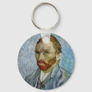 Vincent Van Gogh Self Portrait Keychain