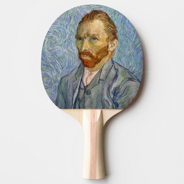 Vincent Van Gogh - Self-Portrait Ping Pong Paddle (Front)