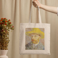 Vincent Van Gogh Self Portrait Straw Hat Custom