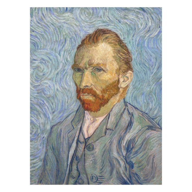 Vincent Van Gogh - Self-Portrait Tablecloth (Front)