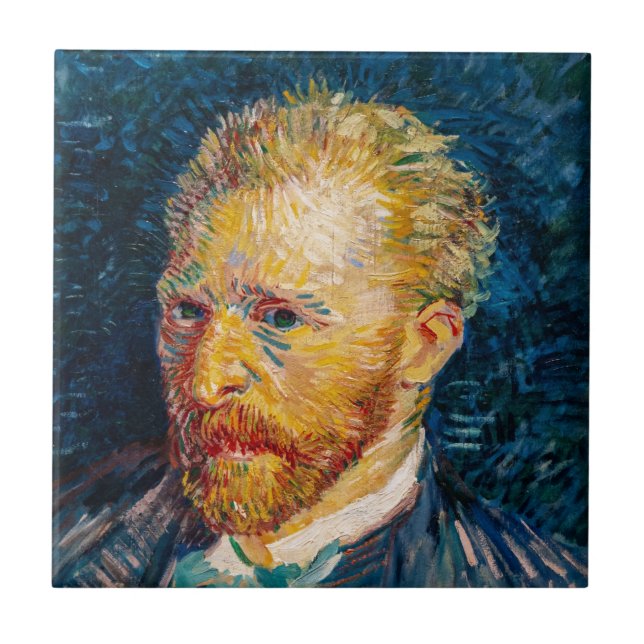 Vincent Van Gogh - Self-Portrait Tile (Front)