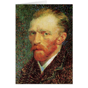 Vincent van Gogh Self Portrait, Vintage Fine Art