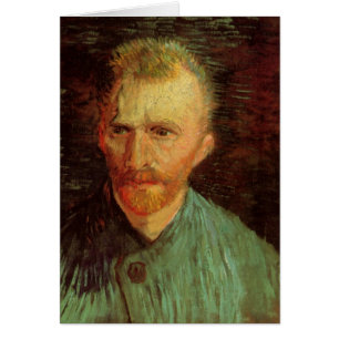 Vincent van Gogh Self Portrait, Vintage Fine Art