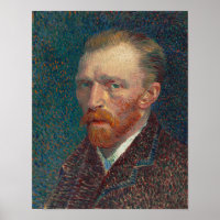Vincent Van Gogh Self Portrait Vintage Fine Art